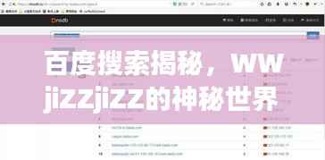 百度搜索揭秘,WWjiZZjiZZ的神秘世界探索